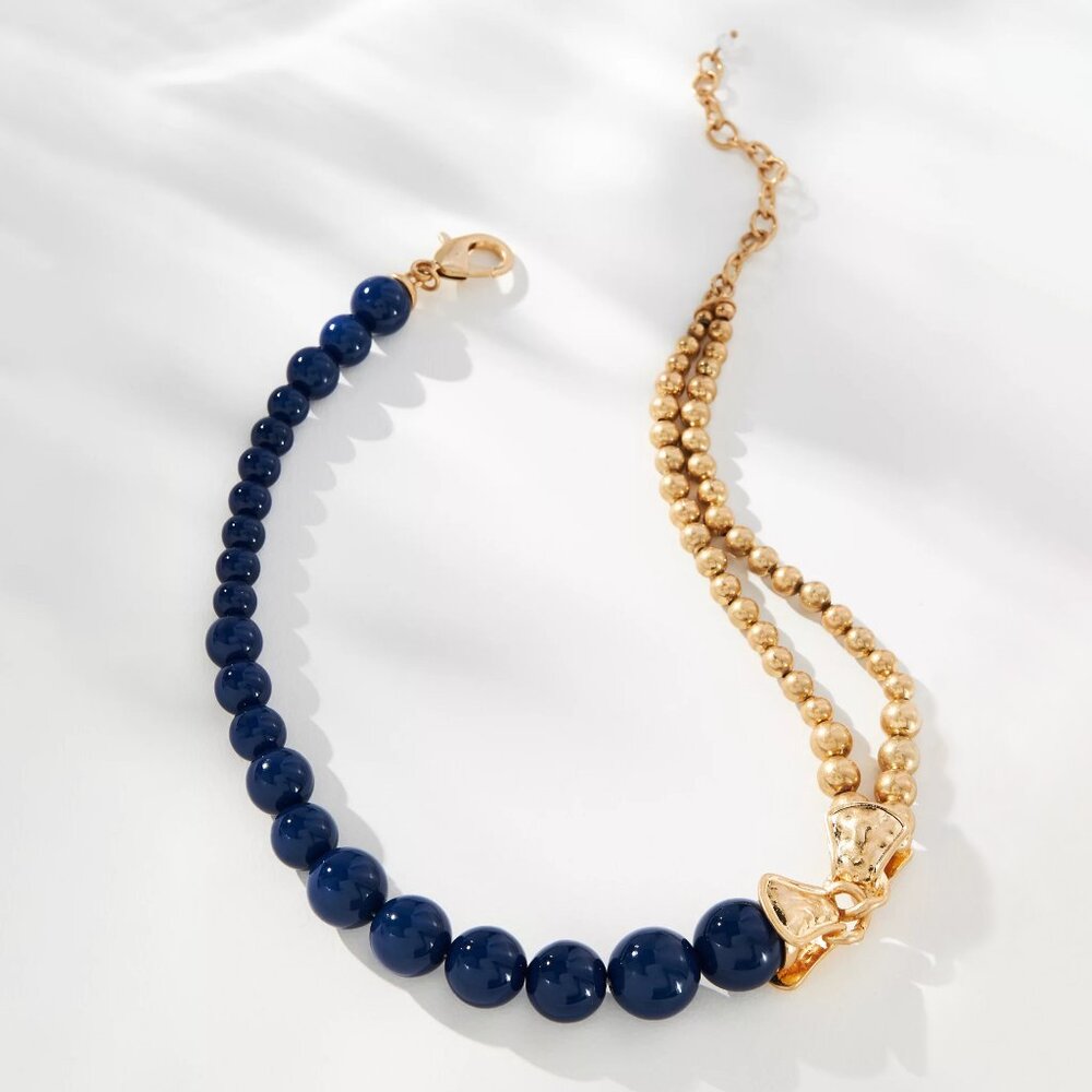 By Anthropologie Mixed Bauble Necklace